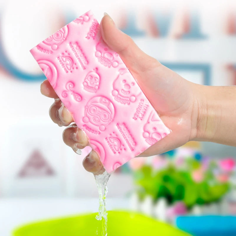 1 pcs Magic Sponge Children Bath Sponge Body Dead Skin Remover Exfoliating Massager Cleaning Shower Brush Peeling Sponge