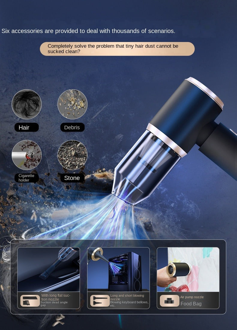 NEW ZAIXIAO 1200000Pa Wireless Car Vacuum Cleaner Strong Suction Handheld Robot Home & Car Dual USE Mini Vacuum Cleaner Applianc
