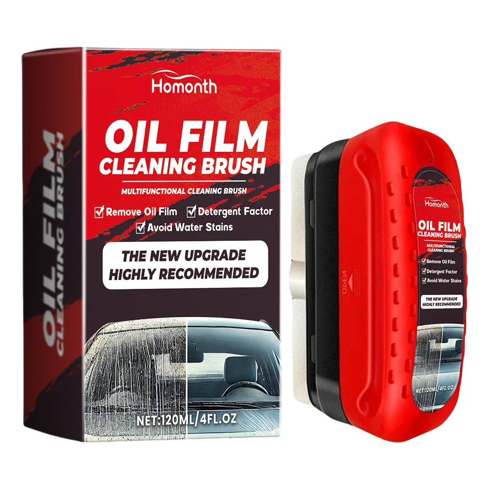 Car Windshield Oil Film Cleaner Glass Cleaning Board Glass Cleaning Wipe Board Glass Oil Film Remover Car Glass Cleaner Brush