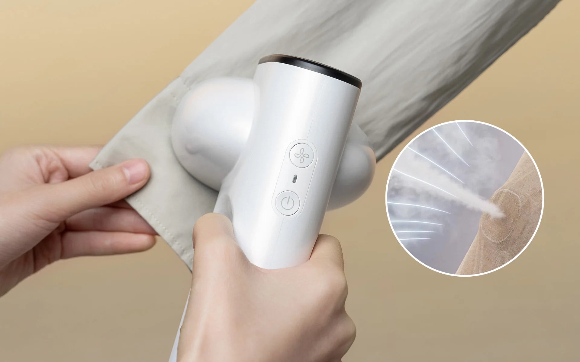 Magic 1 2300Pa Vacuum Steamer Handheld Steam Iron with Powerful Suction for Fast Wrinkle Removal