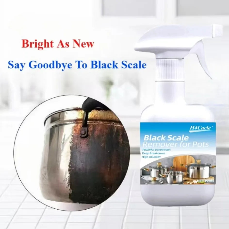Pan Bottom Cleaning Decontamination Agent Kitchen Blackening Scale Remover Home Polishing Oven Oil Stain Ware Cooktop Spray