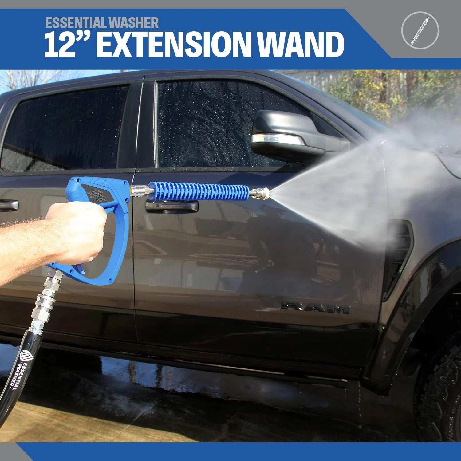 KAIKARAI High Pressure Washer Water Gun Outdoor Snow Foam Gun Car Wash Spray Gun Watering Can 4080PSI for Nilfisk Parkside Lavor
