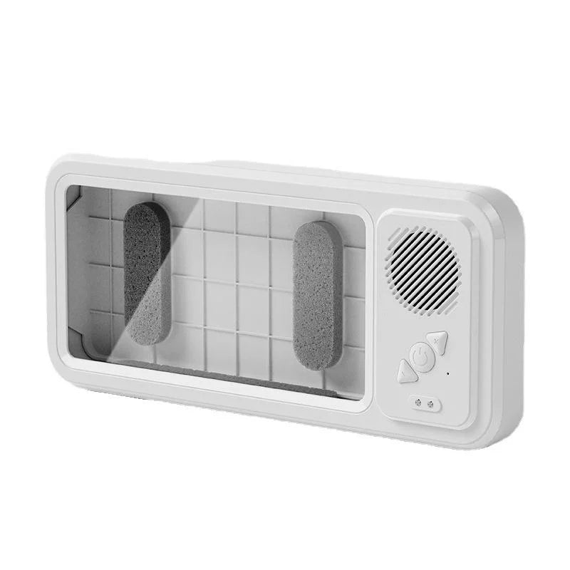 Safe Waterproof Shower Phone Case Bluetooth Speaker with Touchscreen Mobile Wall Mount Holder for Bathroom,Swimming Pool & Beach