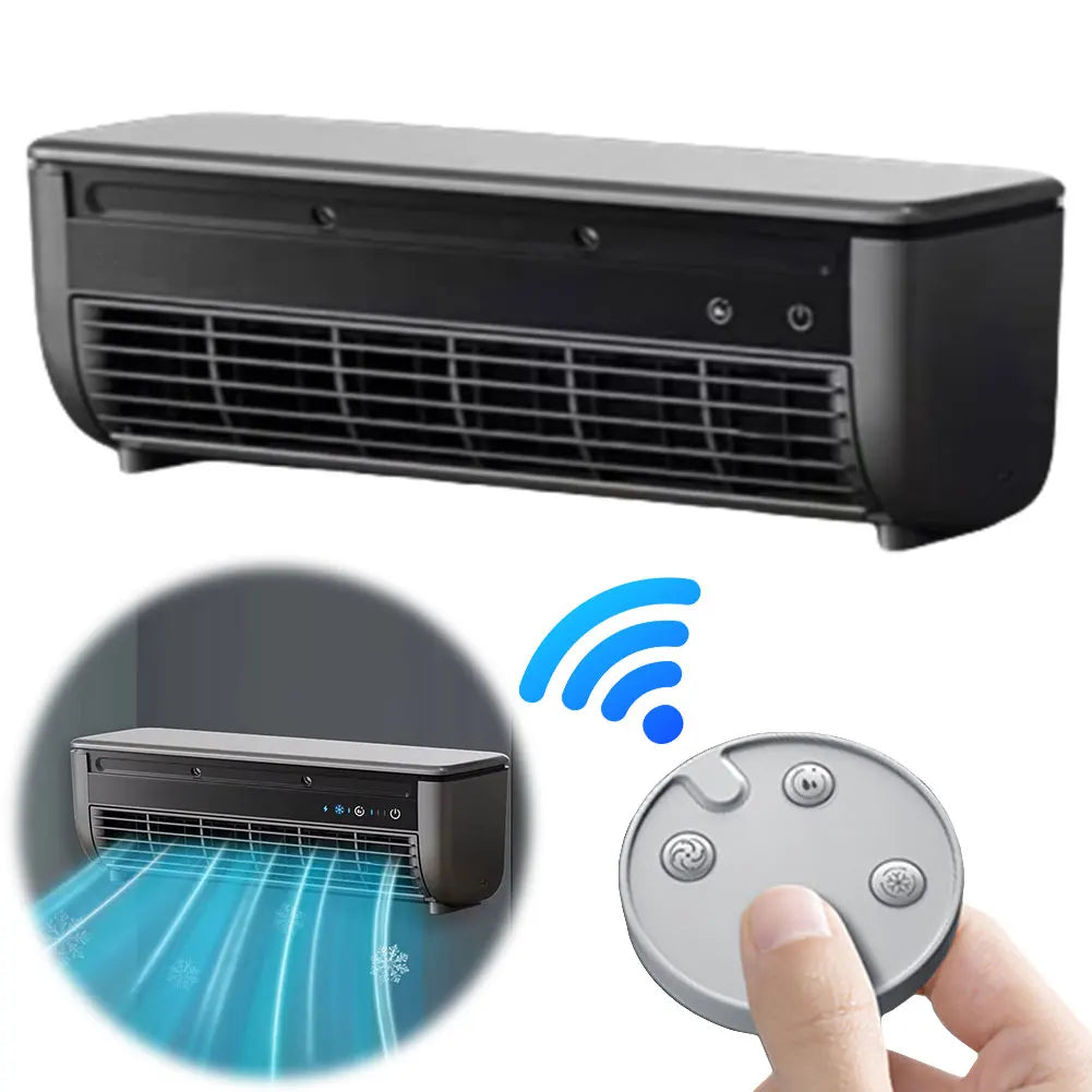 Wall-Mounted Air Cooling Fan 15W Power Quick Cooling Easy To Install Leafless  3 Speeds Home Kitchen Air Conditioning Fan