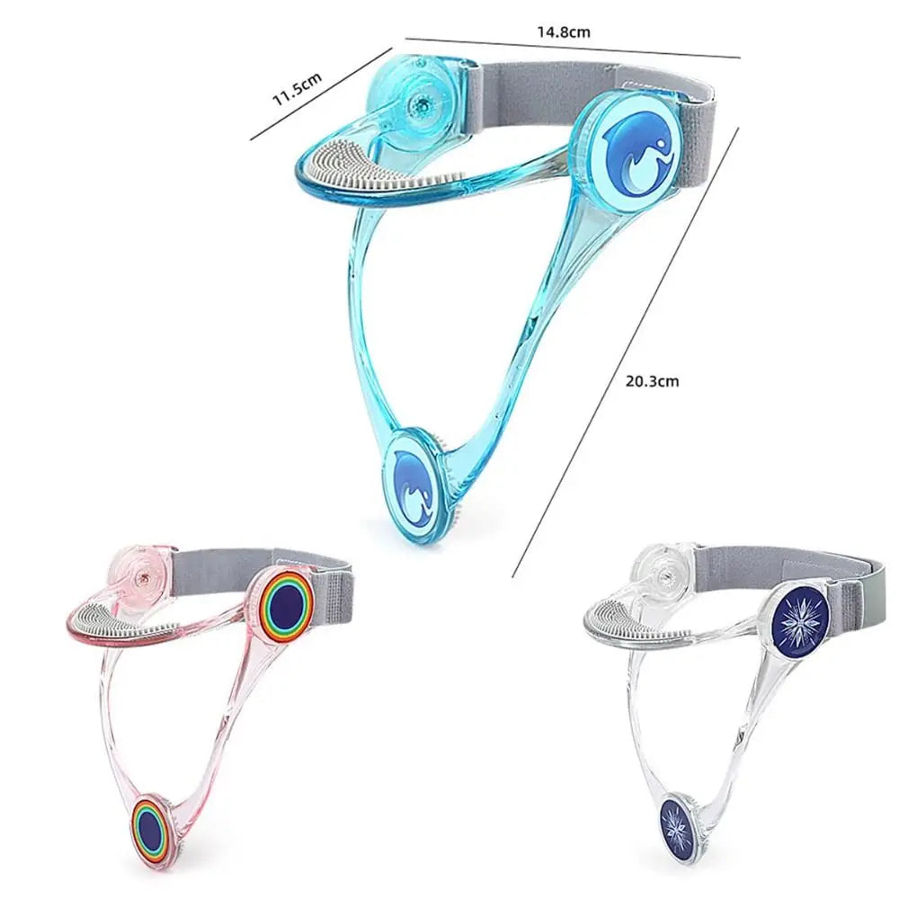 Adjustable Neck Brace TPU Cervical Spine Relief Cervical Collar Neck Correction Foldable Posture Corrector Office and Home