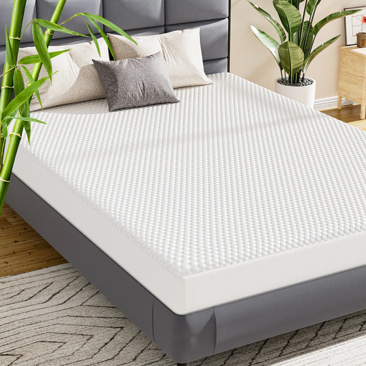 JHK King Size Mattress Protector 100% Waterproof Mattress Cover Skin-Friendly Soft Bed Cover Breathable 3D Air Fabric 80" x 76"