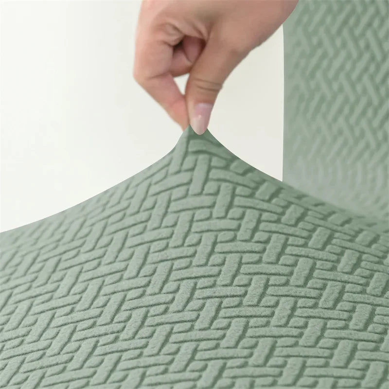 1PC Nordic Club Chair Cover for Living Room Elastic Jacquard Armchair Slipcover Non Slip Tub Single Sofa Slipcovers funda sillon