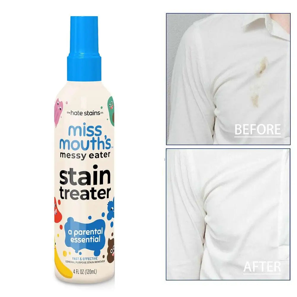 120ml Laundry Stain Remover Anti Germ & Deodorization For Clothes Fabric Upholstery Carpet Stain Spray Yellow Removal Bleach