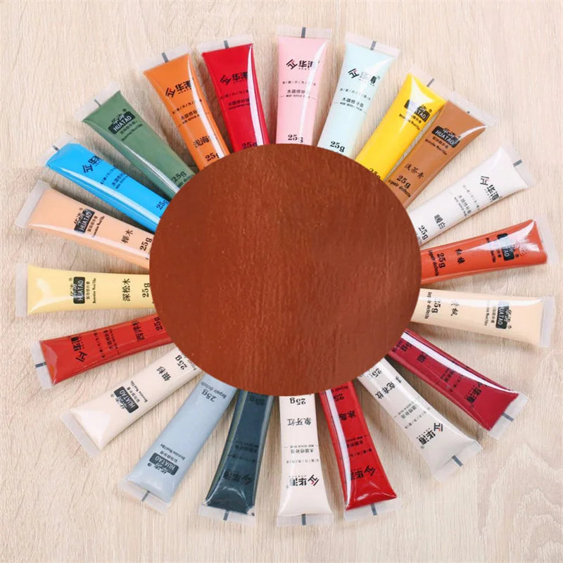 Multipurpose Multicolor Wooden Furniture Scratch Repair Agent Damage Repairs Cream Floor Refinishing Paint Wood Furniture Caulk
