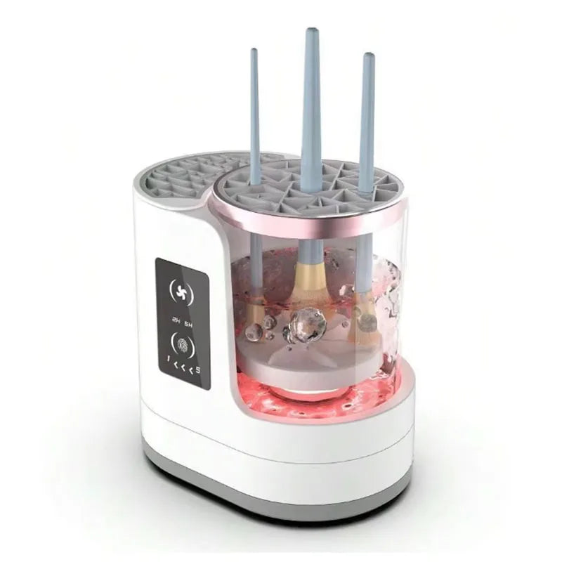 2025 Electric Makeup Brush Cleaning Machine Washing And Drying Machine Timeable For Makeup Brushes Ladies Valentine's Day Gift.