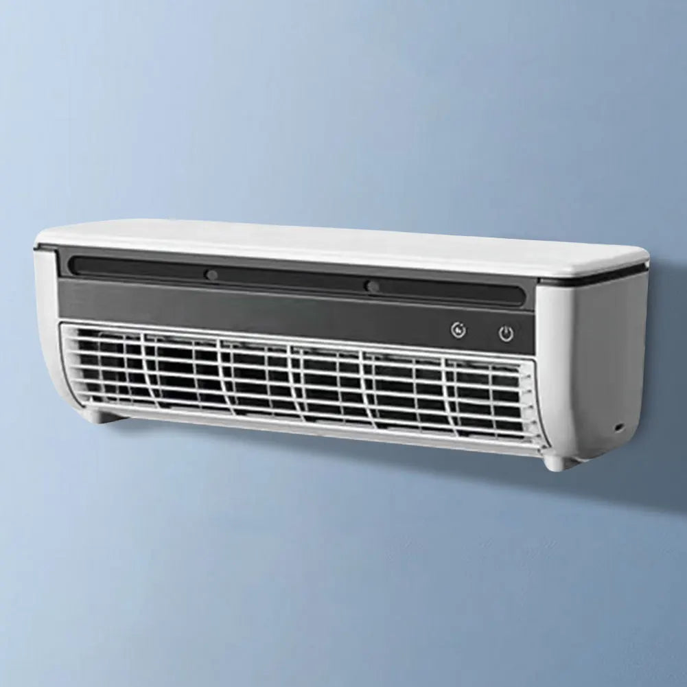 Wall-Mounted Air Cooling Fan 15W Power Quick Cooling Easy To Install Leafless  3 Speeds Home Kitchen Air Conditioning Fan