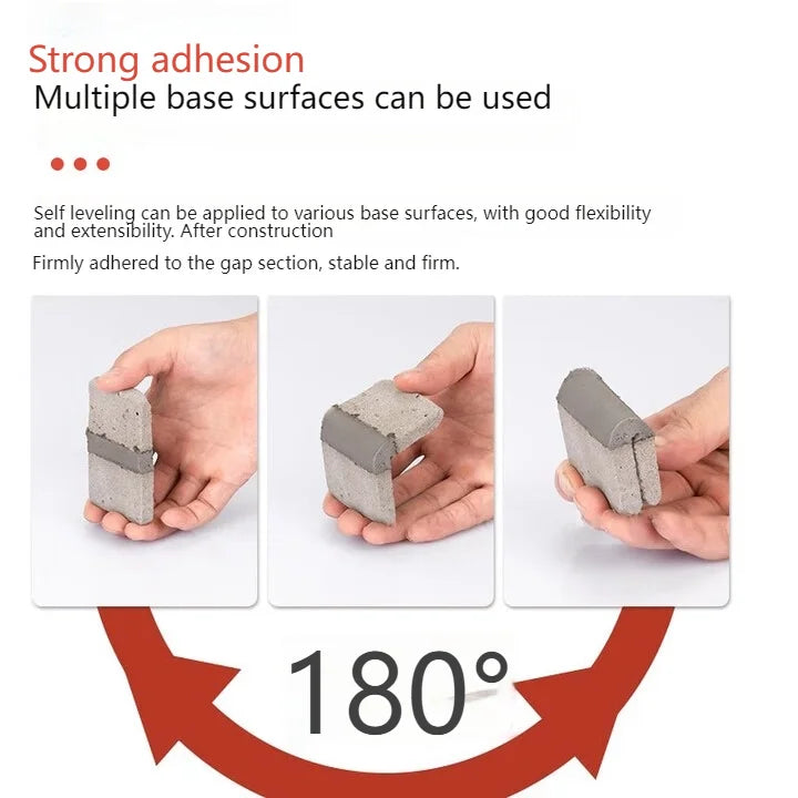 500ml Crack Sealing Adhesive Quick-drying and Self-leveling Cement for Crack Sealing Roof and Floor Crack Repair Adhesive