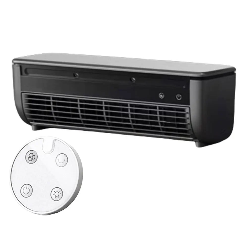 Wall-Mounted Air Cooling Fan 15W Power Quick Cooling Easy To Install Leafless  3 Speeds Home Kitchen Air Conditioning Fan