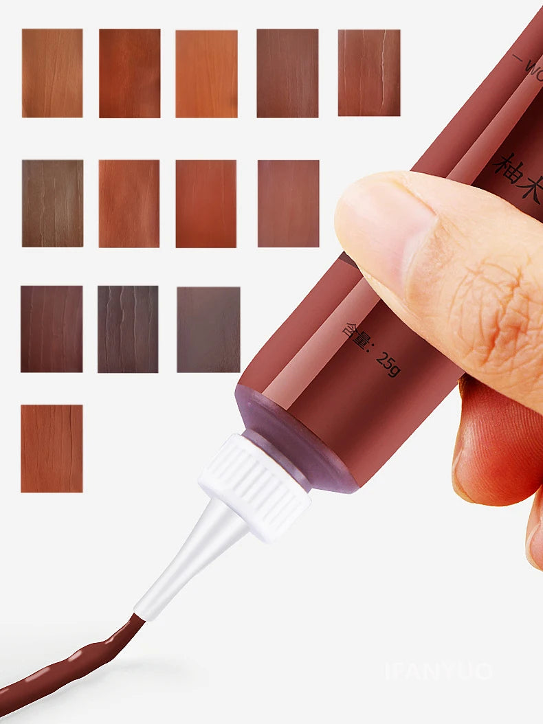 Multipurpose Multicolor Wooden Furniture Scratch Repair Agent Damage Repairs Cream Floor Refinishing Paint Wood Furniture Caulk