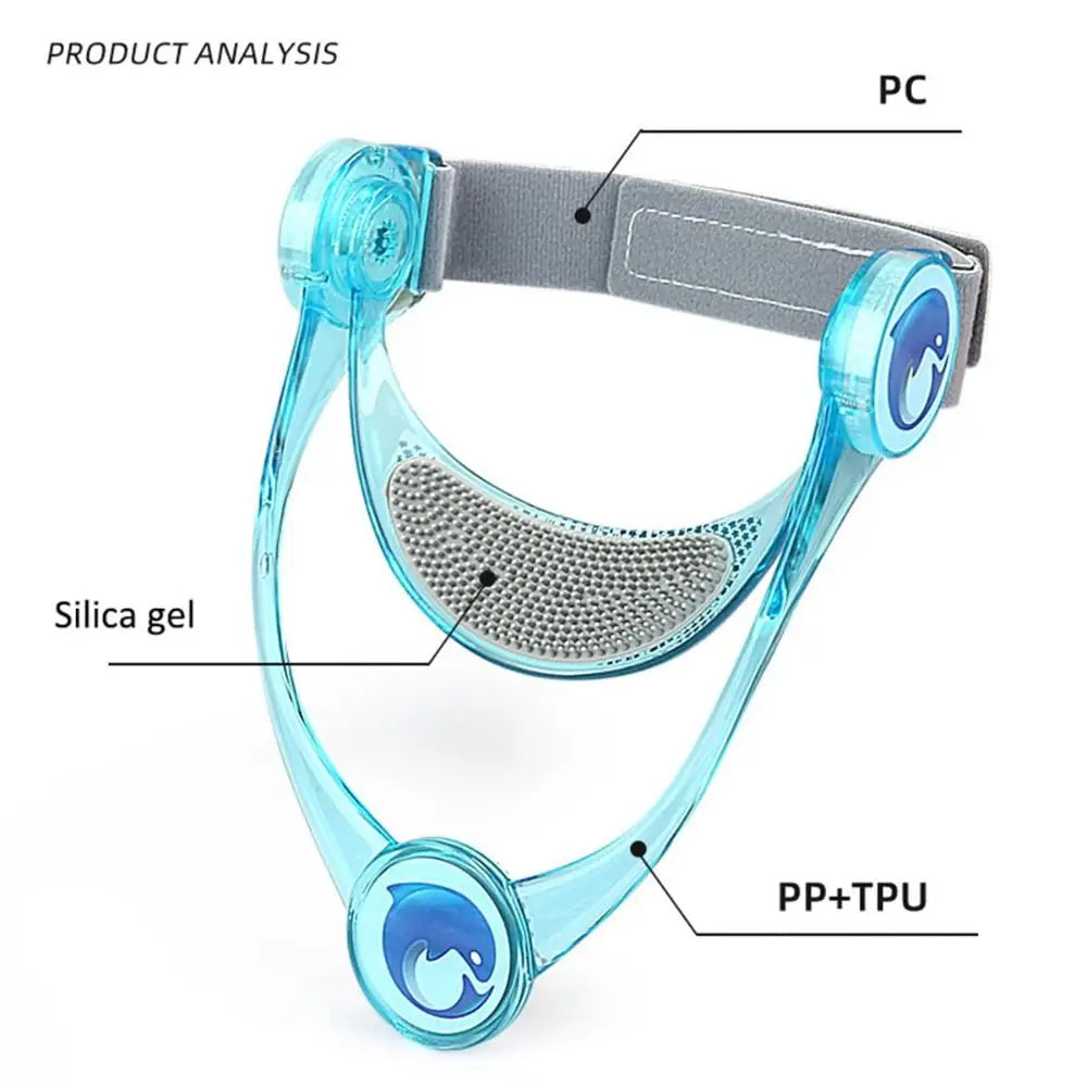 Adjustable Neck Brace TPU Cervical Spine Relief Cervical Collar Neck Correction Foldable Posture Corrector Office and Home