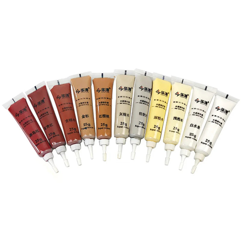 Multipurpose Multicolor Wooden Furniture Scratch Repair Agent Damage Repairs Cream Floor Refinishing Paint Wood Furniture Caulk