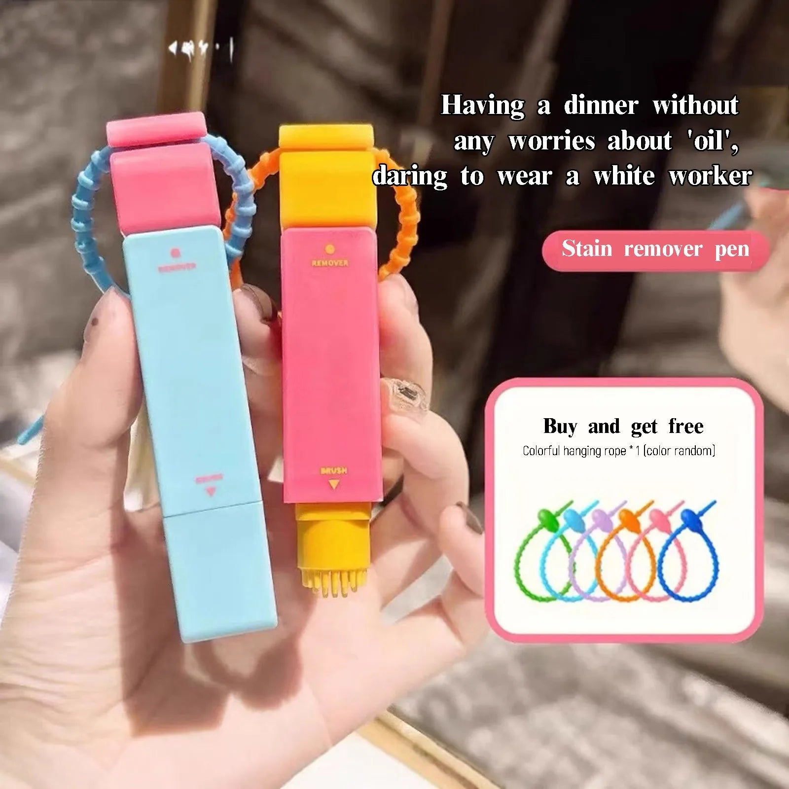 Portable Stain Remover for White Clothes Washing Free Grease Removal Instant Stain Remover White Clothes Stain Remover